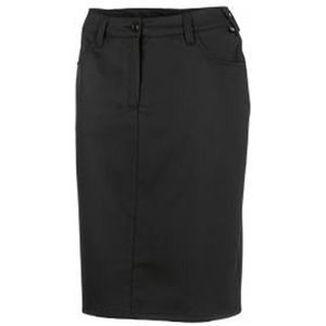 Rok BP Stretch 1567 gladde jeansstof | Zwart | maat 34