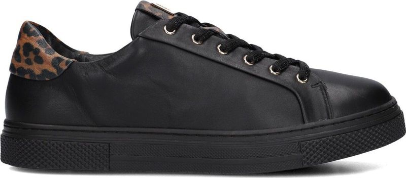 Hassia - Asti - Sneakers - Zwart - Leer