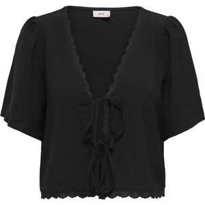 Jacqueline de Yong Blouse Jdylion Life 2/4 String Top Wvn Dia 15343850 Black Dames Maat - M