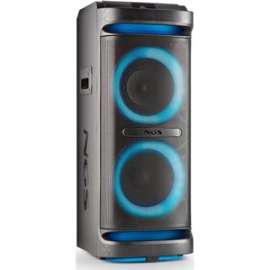 Ngs Wild Space 2 - Draagbare Luidspreker - 2000W - Bluetooth 5.3 - RGB LED-verlichting