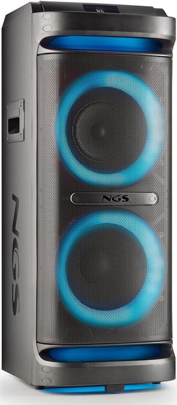 Ngs Wild Space 2 - Draagbare Luidspreker - 2000W - Bluetooth 5.3 - RGB LED-verlichting