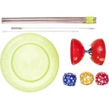 Acrobat Jongleerset Junior 3-delig - Diabolo, Jongleerbord, Jongleerballen