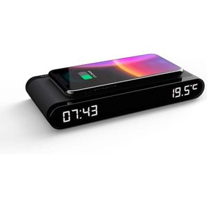 Lexium Wekkerradio Op Netstroom - Klokradio - Wekkerradio - Klokradio Met Wekker - Wekkerradio Dab - Wekker Dab Radio