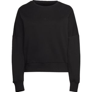adidas Sportswear ALL SZN Fleece Sweatshirt (Grote Maat) - Dames - Zwart- 2X