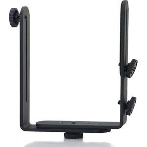 Dual Bracket L-vormige houder voor accessoires - metaal beugel - voorziening - HTML content .