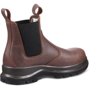 Carhartt Carter - Chelsea Boot - Volnerf Leer - Bruin - S3 Werkschoenen - maat 46