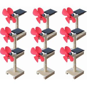 DIY Ventilator op Zonne-energie – Bouwpakket 9 sets