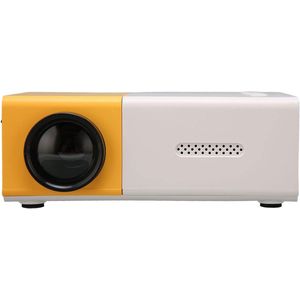 Miniprojector 1920x1080 HD Draagbare Filmprojector voor Thuisbioscoop met USB-interfaces en Afstandsbediening
