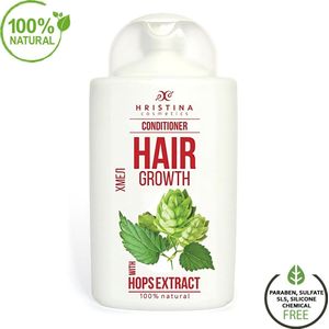 Hristina Haar Conditioner met Hops Extract voor Optimaal Haargroei en Versterking met Natuurlijke Ingrediënten - 200 ml