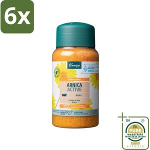 Kneipp - Badzout - Badkristallen - Muscle Relaxation - Arnica - 600 g - Voordeelverpakking - 6 stuks - Spierherstel - Arnica