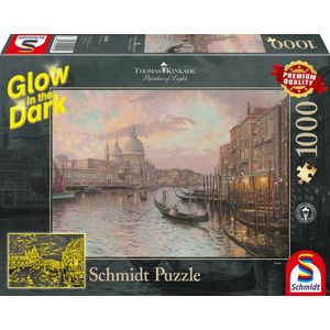 Schmidt puzzel In de straten van Venetië - 1000 stukjes - 12+