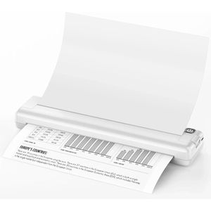 Botec Draadloze Bluetooth Printer - Pocket Printer - Zwart