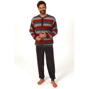 Normann badstof heren pyjama 22310193755 - Rood - 3XL/58