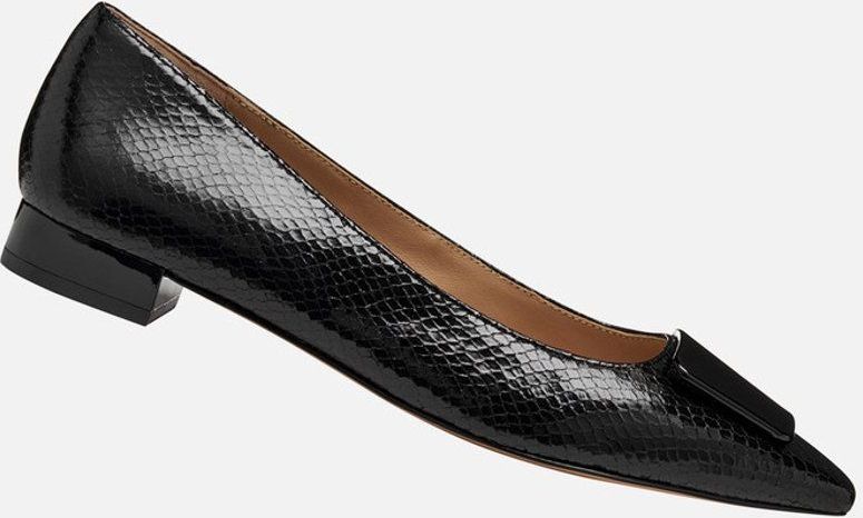 GEOX - Giselda15 - Ballerina's - Zwart