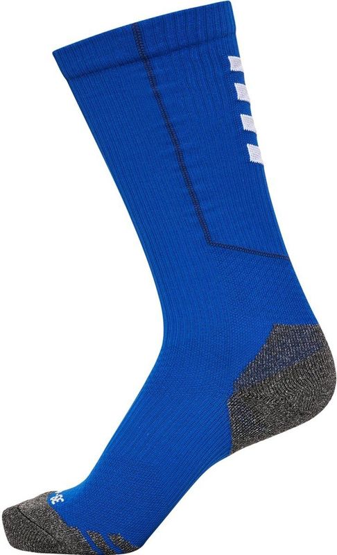 Hummel Sportsokken 'Pro'  kobaltblauw / grijs gemêleerd / wit