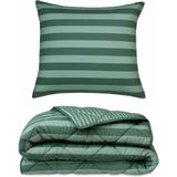 Ambiante - Ohana - Wasbaar Dekbed - Groen - 140 x 200 cm