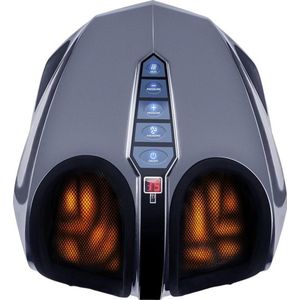 Coopi - Voetmassager - Diepe Kneed-Compressie-Shiatsu-Warmte-Voor Plantar Fasciitis-Maat 47 - Grijs