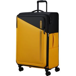 American Tourister Reiskoffer - Daring Dash Spinner L uitbreidbaar - Black/yellow - 3.7 kg
