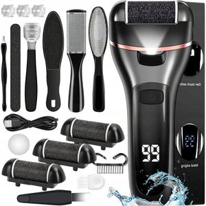 Elektrisch Voetvijl LED IPX7 - Complete Set voor Zachte Huid