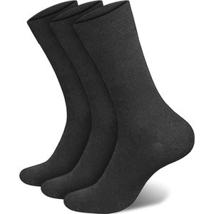 Calzera diabetes sokken - Naadloos - Anti Press sokken - Zonder knellende boord - Grijs - Maat 40-46
