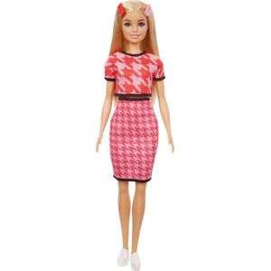 Barbie Fashionista Pop - oranje/roze topje & rokje