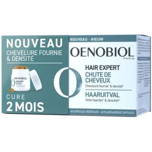 Oenobiol - Hair Expert - Haaruitval Caps - 60x2 - Met Biotine en Heermoesextract