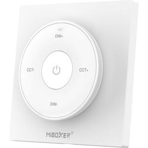 2,4 GHz afstandsbediening paneel met magnetische houder voor dimbare lampen en kleurtemperatuur