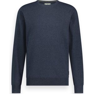 Twinlife heren trui - blauw gemeleerd - ronde hals - GRSTW004 - maat XXL