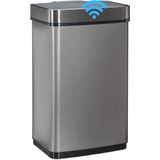 Relaxdays prullenbak - met sensor - 60 l - rvs - keuken - badkamer - op batterijen