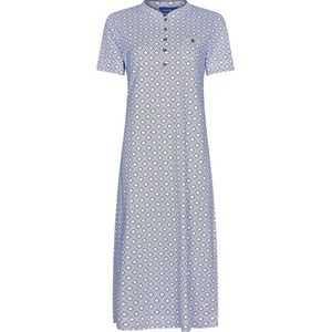 Katoenen grafisch nachthemd Pastunette - Blauw - Maat - 38