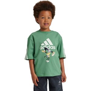 adidas Sportswear adidas Disney Mickey Mouse T-shirt - Kinderen - Groen- 122