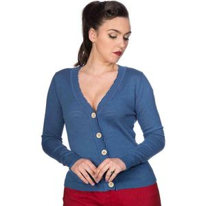 Dancing Days Cardigan -XL- JUNE Blauw
