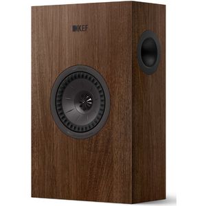 KEF Q4 Meta - Passieve HiFi-midden/LCR-luidspreker - Walnut - 2-weg basreflex - 13 cm Uni-Q-driver met MAT
