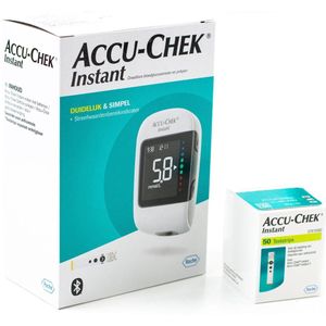 Accu-Chek Instant voordeelset: Bloedglucosemeter + 1x 50 teststrips