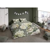 Dekbedovertrek Joy - Meerkleurig - Microvezel - Dessin: Bloemen