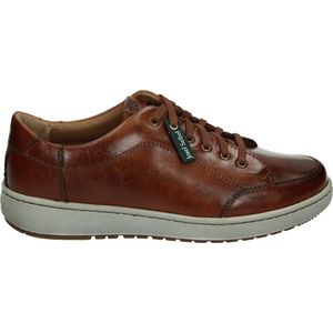 Josef Seibel DAVID 03 - CasualHeren sneakersHeren veterschoenVrije tijdsschoenenPopulaire herenschoenen Josef - Kleur: Cognac - Maat: 45