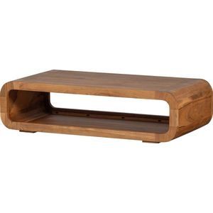 Basiclabel Kin Salontafel - Hout - Naturel - 32x120x60