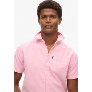 Superdry - Oxford overhemd met korte mouwen - Heren - Shirts