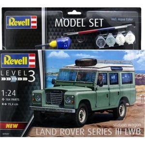 1:24 Revell 67047 Land Rover Series III Car - Model Set Plastic Modelbouwpakket