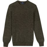 Baileys – Heren – Pullover – Gebreide trui – Gemêleerd – Donkergroen – 528297-792