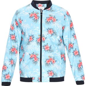 MO Tussenjas  lichtblauw / oranje / rood / wit