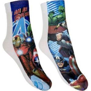 Marvel Avengers sokken - Full print - Duopack - Maat 23-26