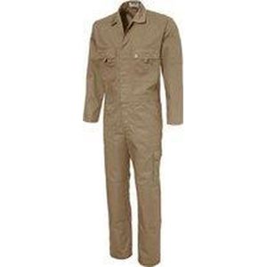 Ultimate Workwear - Standaard Overall IMST - polyester/katoen - 245gr/m2 - Khaki/Kaki