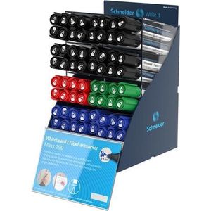 Board/flipchartmarker Schneider 290 SIS-display 64 stuks