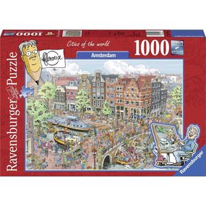 Ravensburger puzzel Fleroux Amsterdam - Legpuzzel - 1000 stukjes