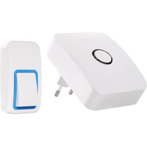 Draadloze Deurbel Set - Geen Batterij of Bedrading Nodig, IPX7 Waterdicht, 120m Bereik, 25 Melodieën