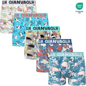 GIANVAGLIA - GVG-5082 - Boxershort - Katoen - 5-Pack