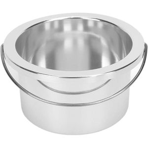Allecto Plus - Aluminiumlegering Binnenpot 100mm voor Wax Warmer, Vervanging Pot voor Haarverwijderingsmachine.