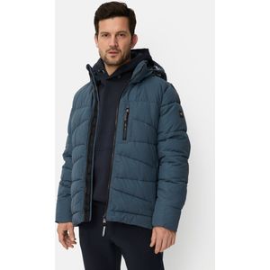 camel active - Winterjas - Inktblauw - Met Afneembare Capuchon