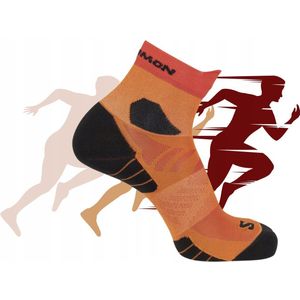 Salomon Aero Ankle hardloopschoenen - Maat 45-47 - Oranje/Turmeric